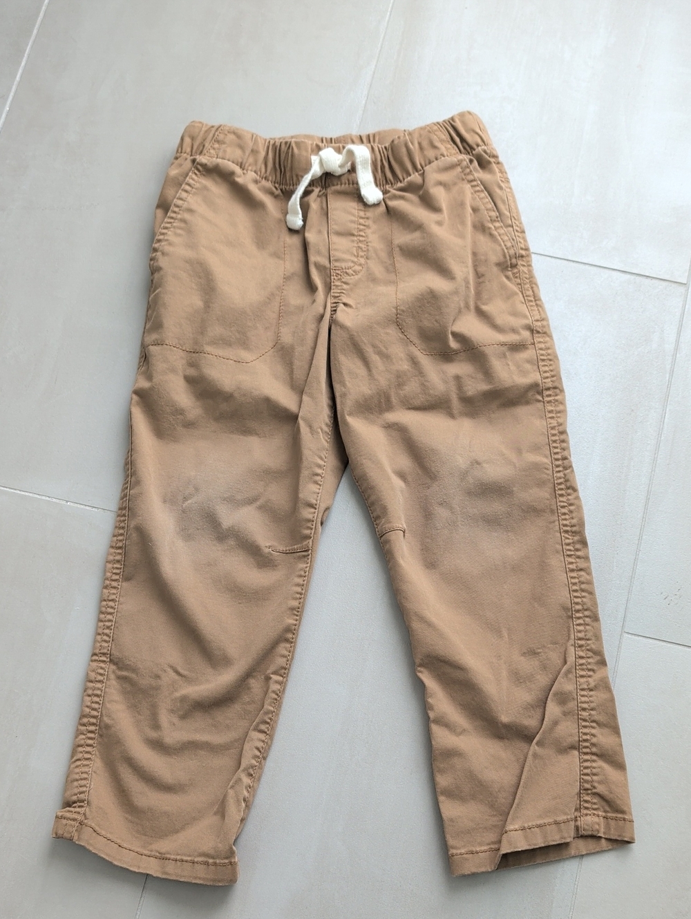 Cat & Jack Brown Elastic Waist Pull-On Pants